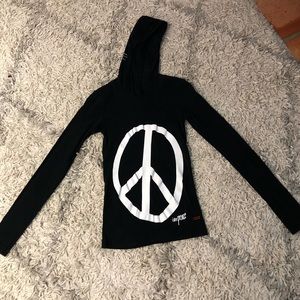 Peace Love World Hoodie